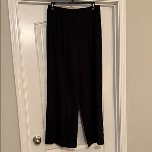 Ann Taylor Black Wide Leg Pants